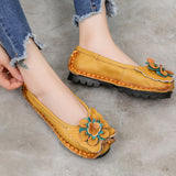 Women's Comfortable Leather Soft Sole Shoes