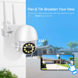 WiFi Outdoor PTZ Home Surveillance Camera