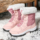 Women's Winter High Top Anti-Skid Waterproof  Snow Boots