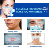 3D Large Softer Face Mask Bracket Bracket-Prevent Glasses From Fogging