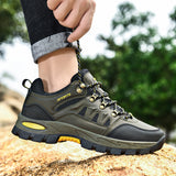 Men's Winter Comfy Lace-up Outdoor Hiking Shoes