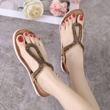 Women Boho Elegant Daily Buckle Chunky Sandals