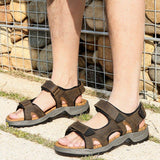 Men's Outdoor Summer Daily Cowhide Leather Sandals