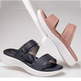 Women Summer Slip On Chunky Sandals