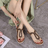 Women Boho Elegant Daily Buckle Chunky Sandals