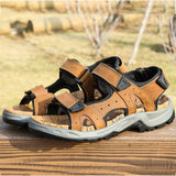 Men's Outdoor Summer Daily Cowhide Leather Sandals