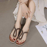 Women Boho Elegant Daily Buckle Chunky Sandals