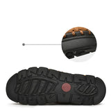 Men's wear-resistant non-slip hiking shoes-Gentryzee