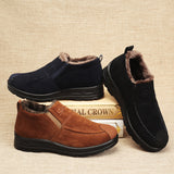 Men's Winter Waterproof Non-slip Plus Velvet Warm Boots