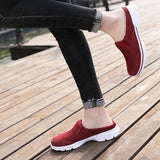 Women's Athletic Flat Heel Daily Summer Mule Slippers