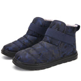 Men's Winter Round Head Thick Warm Plus Velvet Snow Boots