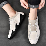 Men's Loafers & Slip-Ons Loafers Business Casual Vintage Daily Outdoor Non-slipping Walking Shoes