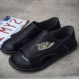 Men Summer Open Toe Leather Daily Sandals