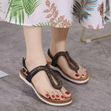 Women Boho Elegant Daily Buckle Chunky Sandals