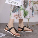 Women Boho Elegant Daily Buckle Chunky Sandals