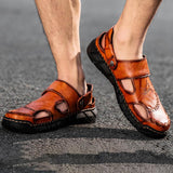 Men's Outdoor Beach Handmade Large Size Sandals