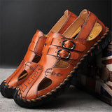 Men's Leather Soft Fashion Sandals