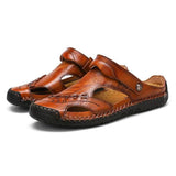 Men's Casual Breathable Handmade Leather Sandals