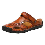 Men's Casual Breathable Handmade Leather Sandals