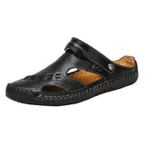 Men's Casual Breathable Handmade Leather Sandals