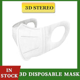 3D Stereo Disposable Face Mask for Adult Children 3-Layer