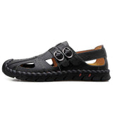 Men's Leather Soft Fashion Sandals