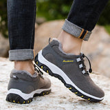 Men's Winter New Warm Sports Shoes Thickened Running Shoes