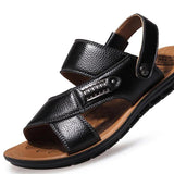 Men's Comfort Shoes Casual Outdoor Leather Breathable Rivet Sandals