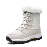 Women's Winter High Top Anti-Skid Waterproof  Snow Boots