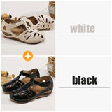 Women's Sandals Hollow Bow Comfortable Platform Sandals