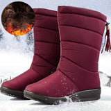 Women's New Waterproof Snow Boots Shoes