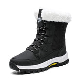 Women's Winter High Top Anti-Skid Waterproof  Snow Boots