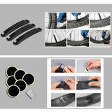 Portable 16-in-1 Bicycle Saddle Bag Bike Repair Tool Kit Repair Set Frame Bag