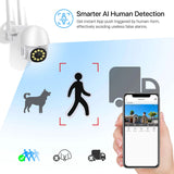 WiFi Outdoor PTZ Home Surveillance Camera