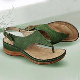 Women Embroidery Vacation Sandals Flip Flops