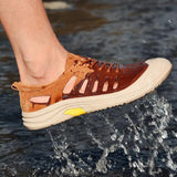 Men's Summer British Style Hollow Sandals