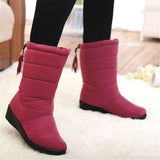 Women's New Waterproof Snow Boots Shoes