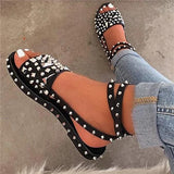 Women's Buckle Open Toe Casual Sandals