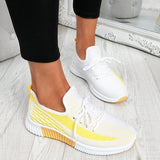 Women's Breathable Lightweight Lace-Up Sneakers