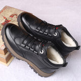 Men's Winter  Casual Business Anti-Skid Plus Cotton Warm Boots