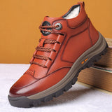 Men's Winter  Casual Business Anti-Skid Plus Cotton Warm Boots