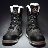 Men's Winter Casual Vintage Waterproof High-Top Warm Snow Boots