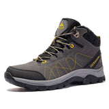 Men's Winter Outdoor Waterproof Anti-Skid Lightweight Toe Protective Hiking Boots