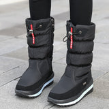 Women's Winter Thickened Waterproof Anti-skid Cotton Boots