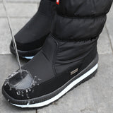 Women's Winter Thickened Waterproof Anti-skid Cotton Boots