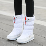 Women's Winter Thickened Waterproof Anti-skid Cotton Boots