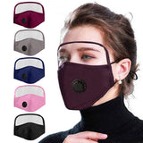 Outdoor Protective Face Mask With Eyes Shield (3pcs)