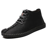 Men's Leather Non-slip Soft Sole Warm Casual Boots