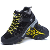 Men Suede Non-slip Anti-collision Shock Absorption Hiking Sneakers