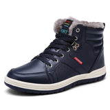 Men's Winter Waterproof Warm Casual Outdoor Non Slip Ankle Boots